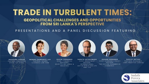 𝗧𝗿𝗮𝗱𝗲 𝗶𝗻 𝗧𝘂𝗿𝗯𝘂𝗹𝗲𝗻𝘁 𝗧𝗶𝗺𝗲𝘀: 𝗚𝗲𝗼𝗽𝗼𝗹𝗶𝘁𝗶𝗰𝗮𝗹 𝗖𝗵𝗮𝗹𝗹𝗲𝗻𝗴𝗲𝘀 𝗮𝗻𝗱 𝗢𝗽𝗽𝗼𝗿𝘁𝘂𝗻𝗶𝘁𝗶𝗲𝘀 𝗳𝗿𝗼𝗺 𝗦𝗿𝗶 𝗟𝗮𝗻𝗸𝗮’𝘀 𝗣𝗲𝗿𝘀𝗽𝗲𝗰𝘁𝗶𝘃𝗲