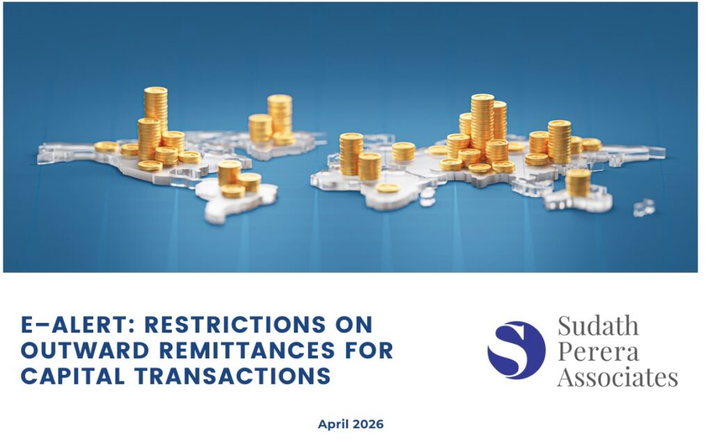 E–ALERT: RESTRICTIONS ON OUTWARD REMITTANCES FOR CAPITAL TRANSACTIONS